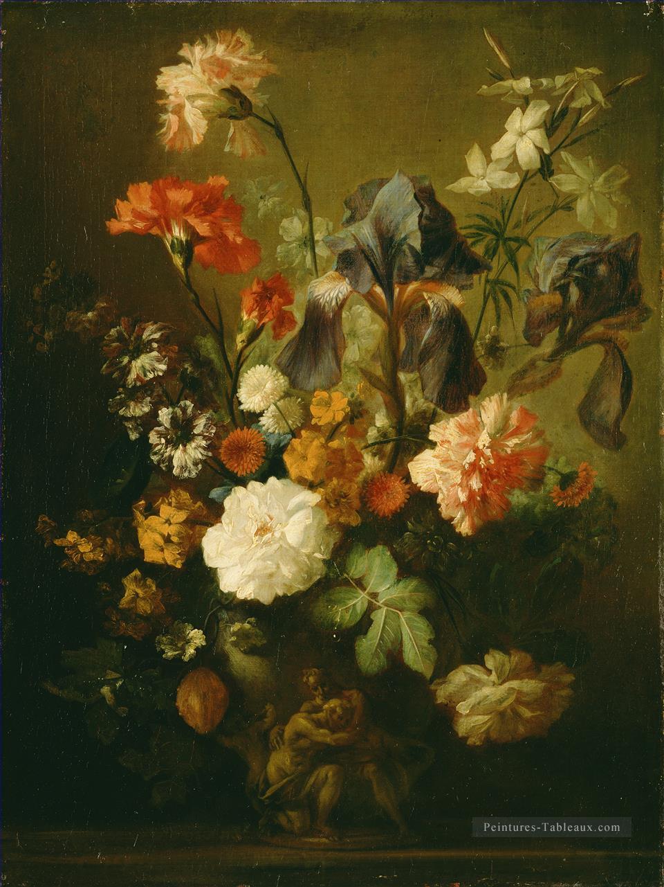 Vase de fleurs 3 Jan van Huysum Peintures à l'huile